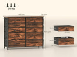 Wood Storage Chest of Drawers 36775661