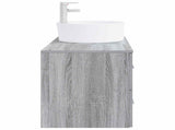 Bathroom Furniture Set 2 pcs Grey Sonoma Engineered Wood 3403989
