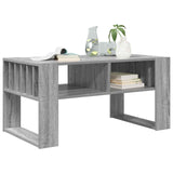 Coffee Table Grey Sonoma 92 x 49.5 x 45 cm Engineered Wood 8000113