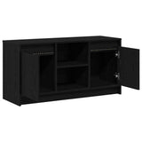 TV Units Black 100 x 34 x 50 cm Engineered wood 873917