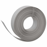 Garden Edging 25 m 15 cm PE Grey 42036848