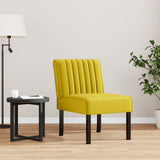 Slipper Chair Yellow Velvet 352455