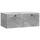 Wall-Mounted TV Cabinet Concrete Grey 78.5 x 41 x 30 cm 898008