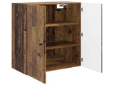Wall-Mounted Cabinet Old Wood 66 x 34.5 x 90 cm Engineered Wood 899083