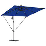 Umbrella 249 x 249 x 250 cm Polyester and Aluminium Azurblau 42003404