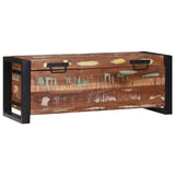 Storage Chests Multicolour 80 x 30 x 30 cm Solid Reclaim wood 4015974