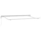 Retractable Awning Orange 400 x 200 cm Fabric 3329809
