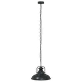 ZNTS Pendant Lamp E27 Black Ø 31 cm Iron 4103456