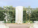 Wedding Arch 3 pcs Gold Steel 42023038