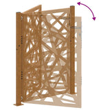 Garden Gate 100x125 cm Weathering Steel Light Design 4100955