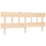Bed Frame without Mattress 200x200 cm Solid Wood Pine 3193616