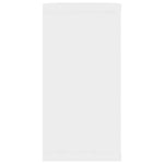 Wall Cube Shelf 4 pcs White 100x15x30 cm Engineered Wood 807080