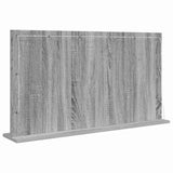 Vanity Mirror Rectangular Grey Sonoma 100 x 55 x 18 cm 868306