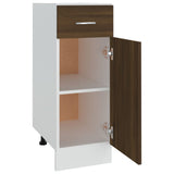Drawer Bottom Cabinet Lyon Brown Oak 30x46x81.5 cm Engineered Wood 815569