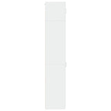 Slim Storage Cabinet White 45x42.5x225 cm Engineered Wood 3281287
