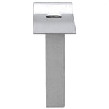 Mesh Garden Gate Galvanised Steel 300x75 cm Grey 143362