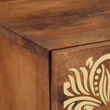 Bedside Cabinet with Door Honey Brown 50 x 33 x 60 cm 4018747