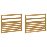 Armrests Module 2 pcs White 78.5 x 8.5 x 60 cm 901593