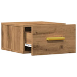 ZNTS Wall-mounted Bedside Cabinets 2 pcs Artisan Oak 35x35x20 cm 857066