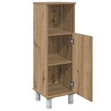 Bathroom Cabinet Artisan Oak 30x30x95 cm Engineered Wood 856138