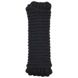 Boat Rope 9 m 2 Black Polyester 42029786