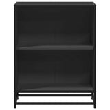 Book Cabinet Black 60x35x76 cm Engineered Wood 849099