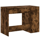 Desk Smoked Oak 102x50x75 cm Engineered Wood 840545