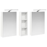 Bathroom Cabinet Set 3 pcs 100 x 10.5 x 60.5 cm Engineered wood 3403704