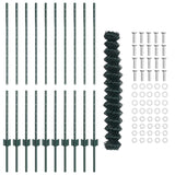 Fence and Post Green 1.2 x 10 m Steel 3336233