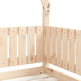 Kids Bed Frame 70x140 cm Solid Wood Pine 834501