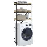 Washing Machine Shelf Sonoma Oak 67x25x163 cm Engineered Wood 838979