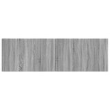 Wall-Mounted Headboard BREDA Grey Sonoma Engineered Wood 897611