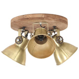 Industrial Ceiling Lamp 25 W Brass 42x27cm E27 320510