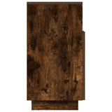 Bedside Cabinet with 2 Drawers Smoked Oak 36x36x68 cm 858586