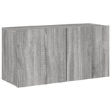 5 Piece TV Wall Units Grey Sonoma Engineered Wood 3216516