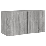 5 Piece TV Wall Units Grey Sonoma Engineered Wood 3216516