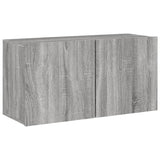 5 Piece TV Wall Units Grey Sonoma Engineered Wood 3216516