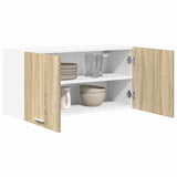 Hanging Cabinet Sonoma Oak 80 x 31 x 40 cm Engineered Wood 884180