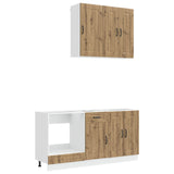 Kitchen Unit KALMAR 5 pcs Artisan Oak Engineered Wood 3438244