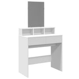 Dressing Table with Mirror White 80x41x144.5 cm 848171