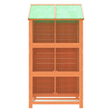 Bird House Brown 97x81x152 cm Solid Wood Pine 172258