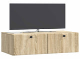 Wall-Mounted TV Cabinet 78.5 x 41 x 30 cm Sonoma Oak 899197