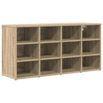 Shoe Cabinet Sonoma oak 103 x 30 x 51 cm Engineered wood 808705