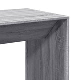 Bar Table Grey Sonoma 51x50x103,5 cm Engineered Wood 854423