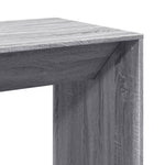 ZNTS Bar Table Grey Sonoma 51x50x103.5 cm Engineered Wood 854423