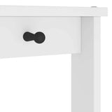 Hall Tree SANDNES White 87x40x159.5cm Solid Wood Pine 4010495