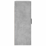 Wall Mounted Cabinet Concrete Grey 69.5x34x90 cm 828488