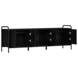 TV Cabinet 146 x 33 x 50 cm Black Oak Engineered Wood 8013740