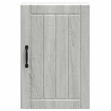 Kitchen Wall Cabinet Lucca Grey Sonoma Engineered Wood 853793