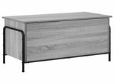 Storage Box Grey Sonoma 80 x 40 x 49.5 cm Engineered Wood 8013677